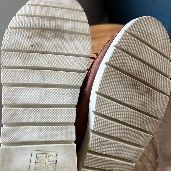 Moda In Pelle Esmee Tan Leather Size 39 - Picture 11 of 11